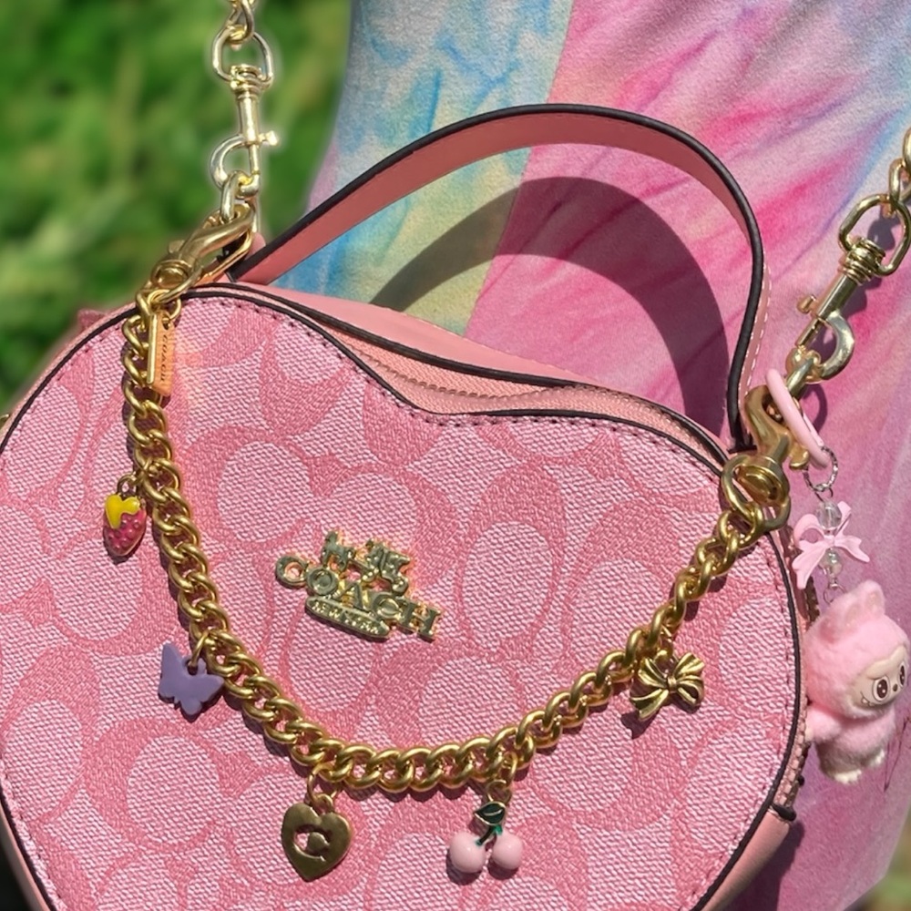 Coach charm